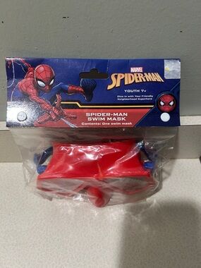 Red Kids Swim Mask - Youth Swim Goggles